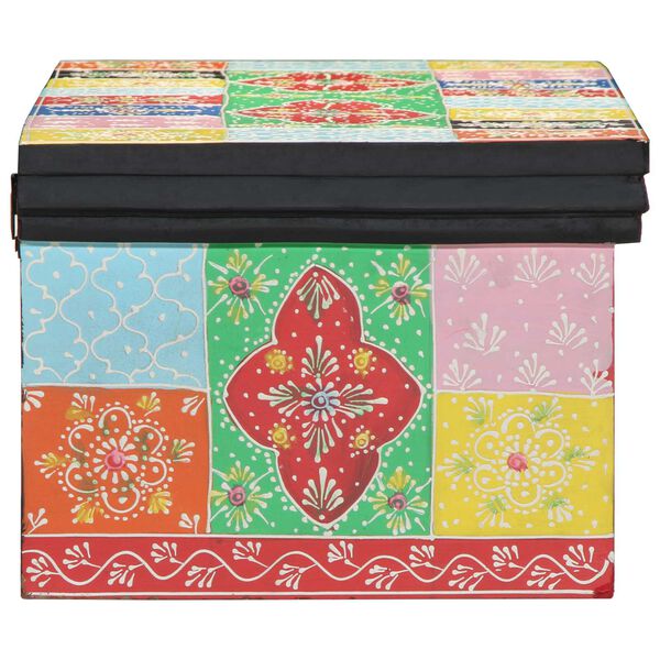 vidaXL Meuble TV Multicolore 80 x 30 x 22 cm Bois d'ingénierie