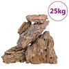 vidaXL Pierres du dragon 25 kg m&eacute;lange de couleurs 10-30 cm