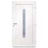 vidaXL Porte d'entr&eacute;e anthracite 108x208 cm PVC