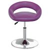 vidaXL Tabouret de bar Violet Similicuir