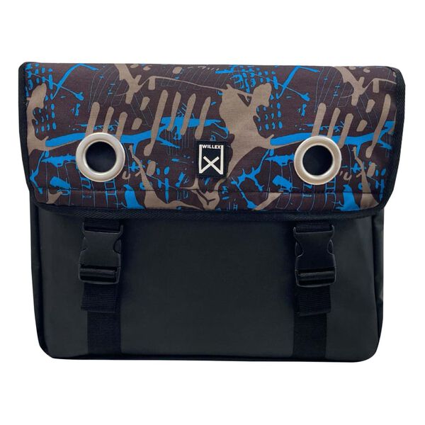 Willex Sacoches de v&eacute;lo 30 L Ice Tarpaulin bleu et noir