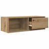 vidaXL Meuble TV ch&ecirc;ne artisanal 80x31x25,5 cm bois d'ing&eacute;nierie