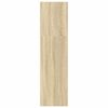 vidaXL Bibliothèque chêne sonoma 60x30x114 cm bois d'ingénierie
