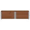 vidaXL Colliers de palette 2 pcs marron 150x50 cm bois de pin solide