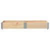 vidaXL Collier de palette 150x100 cm bois de pin solide
