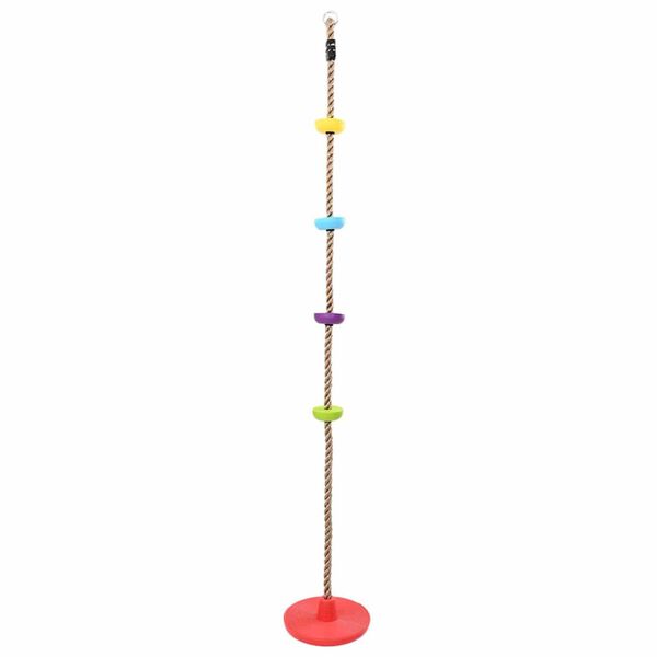 vidaXL Corde d'escalade Multicolore 30 x 30 x 200 cm Plastique