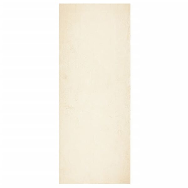 vidaXL Tapis HUARTE &agrave; poils courts doux et lavable cr&egrave;me 80x200 cm