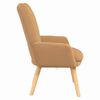 vidaXL Fauteuil relaxant Beige 63 x 67 x 94 cm tissu
