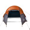 vidaXL Tente de camping tunnel 2 personnes orange imperm&eacute;able