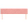 vidaXL T&ecirc;tes de lit Rose 160x5x78/88 cm Velours