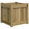 vidaXL Jardinières 2 pcs bois de pin imprégné