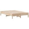 vidaXL Cadre de lit sans matelas 150x200 cm bois de pin massif
