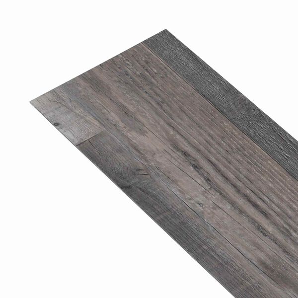 vidaXL Planches de sol 36 pcs Marron 5,02 m&sup2; PVC