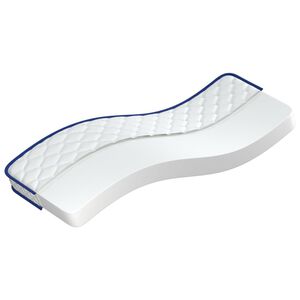 vidaXL Matelas en mousse &agrave; m&eacute;moire de forme 200 x 90 x 17 cm doux