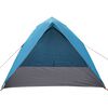 vidaXL Tente de camping avec toit Bleu 275 x 230 x 140 cm taffetas