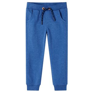 Pantalon de surv&ecirc;tement pour enfants bleu 116