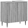 vidaXL Meuble sous Lavabo de Salle de Bain ZWOLLE Sonoma gris