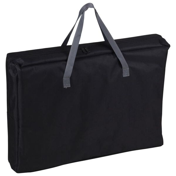 Redcliffs Armoire de camping pliante noir 60x45x64 cm