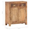 vidaXL Buffet 65x30x75 cm Bois de manguier massif brut