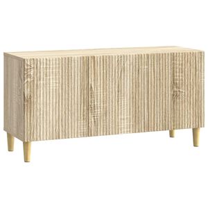 vidaXL Meuble TV Ch&ecirc;ne Sonoma 99 x 34,5 x 50 cm Bois d'ing&eacute;nierie