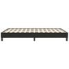 vidaXL Cadre de lit sans matelas noir 120x210 cm velours