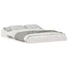 vidaXL Cadre de lit Blanc 120 x 200 cm Pin massif