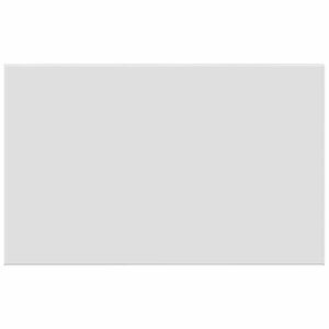 vidaXL Appui de fen&ecirc;tre Blanc 100 x 50 x 4,5 cm PVC