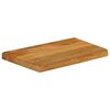 vidaXL Dessus de table &agrave; bord vivant 50x40x2,5 cm bois massif manguier