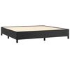 vidaXL Cadre de lit sans matelas noir 200x200 cm similicuir
