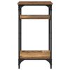 vidaXL Table d'appoint Bois Ancien 40 x 30 x 75 cm Bois d'ing&eacute;nierie