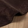 vidaXL Tapis de surface Rond HUARTE Marron &Oslash; 200 CM Polyester