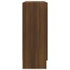 vidaXL Armoire &agrave; vitrine Ch&ecirc;ne marron 82,5x30,5x80cm Bois d'ing&eacute;nierie