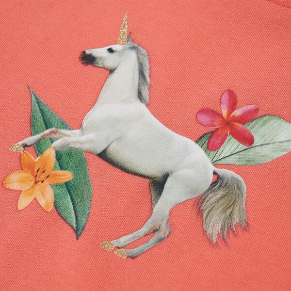 T-shirt enfants à manches courtes corail 128