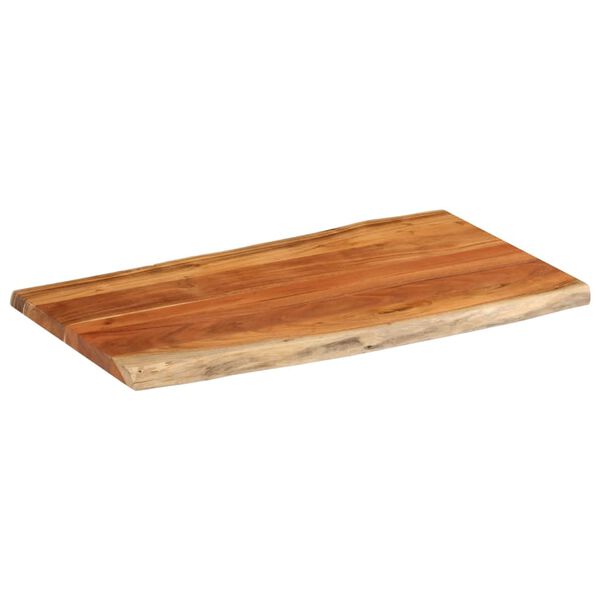vidaXL Dessus de table 100x60x3,8cm rectangulaire bois massif d'acacia