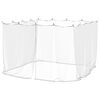 vidaXL Moustiquaire d'ext&eacute;rieur 220 mailles blanche 300 x 300 x 200 cm