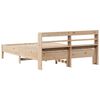 vidaXL Cadre de lit sans matelas 150x200 cm bois de pin massif