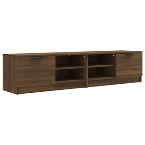 vidaXL Meuble TV 2 pcs Ch&ecirc;ne marron 80x35x36,5 cm Bois d'ing&eacute;nierie