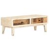 vidaXL Table basse 90 x 50 x 35 cm Bois de r&eacute;cup&eacute;ration massif