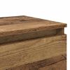 vidaXL Cabinet de chevet Bois ancien 40 x 35 x 50 cm Bois d'ing&eacute;nierie