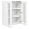 vidaXL Armoire suspendue Blanc 60 x 31 x 80 cm Bois d'ing&eacute;nierie