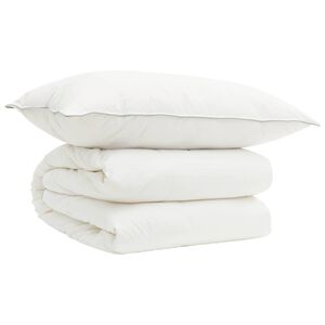 vidaXL Ensemble de couette et d'oreiller 2 pc 135x200 cm 4 saisons