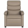 vidaXL Fauteuil inclinable Cappuccino Similicuir