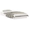vidaXL Cadre de lit Blanc 90 x 200 cm Pin massif