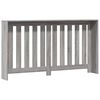 vidaXL Cache-radiateur sonoma gris 149x20x82 cm bois d'ing&eacute;nierie