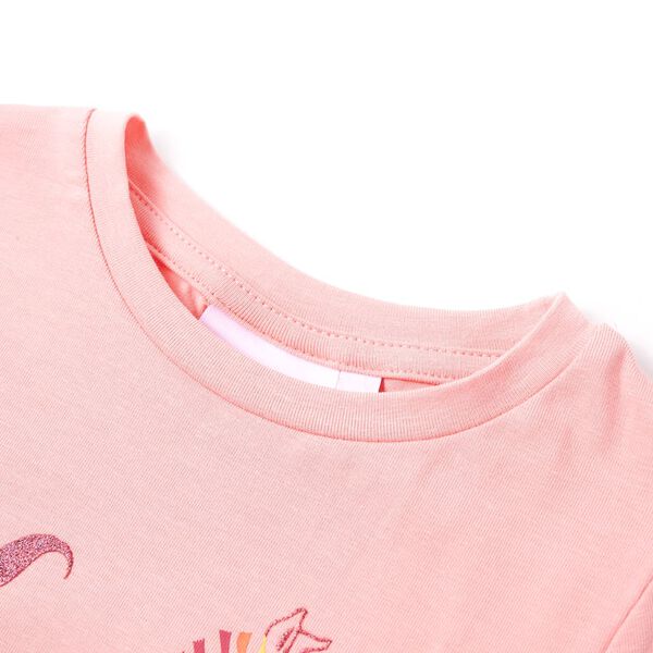 T-shirt pour enfants rose 128