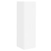 vidaXL Ensemble meuble TV Montage mural 3 pcs Blanc Bois d'ing&eacute;nierie
