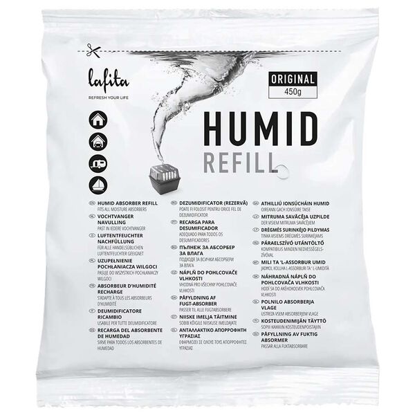 vidaXL Recharges pour absorbeur d'humidité 12 pcs 450 g