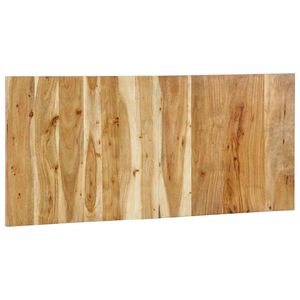 vidaXL T&ecirc;te de lit 120 cm bois d'acacia massif