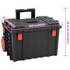 vidaXL Valise de vol portable Noir 56,5x45,5x48 cm PP