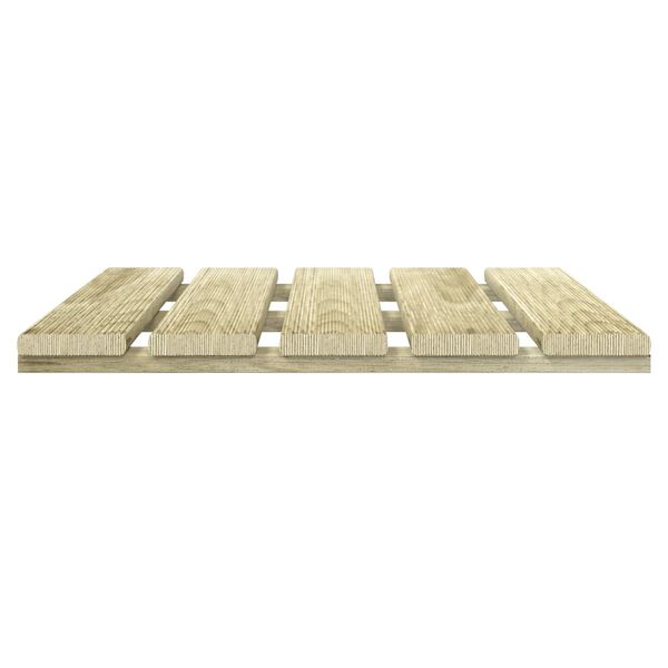 vidaXL Carreau de terrasse 6 pcs Vert 50 x 50 cm